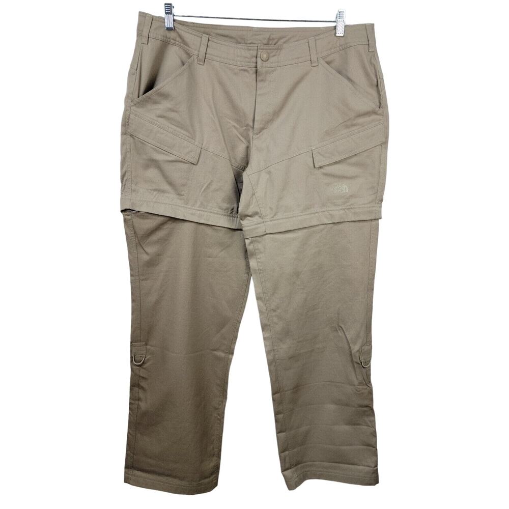 The North Face Women’s Convertible Zip Off Cargo Pants Shorts Size XL Hiking